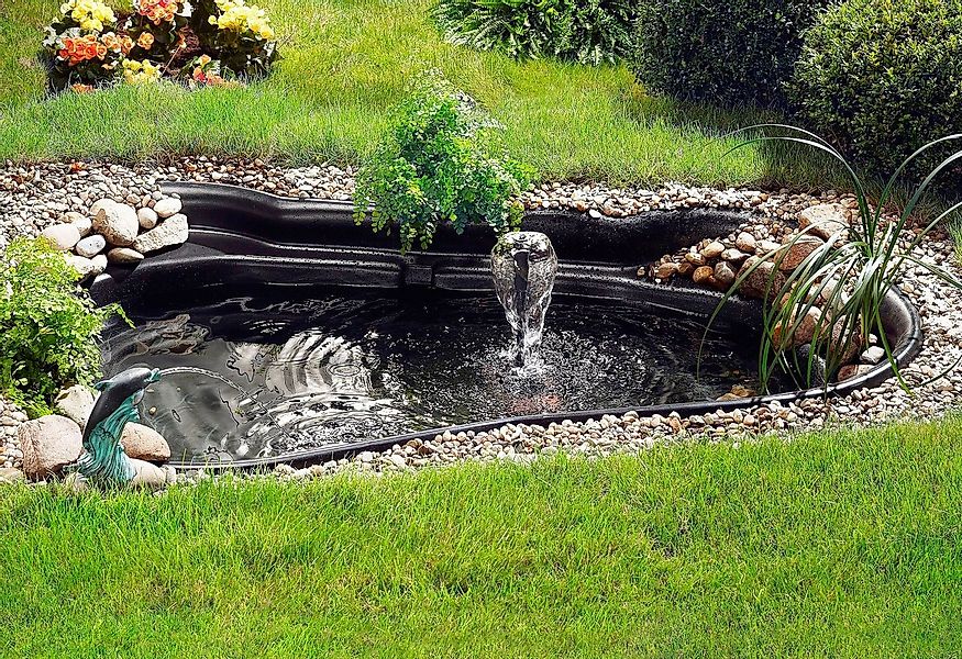 Ubbink Fertigteich Start 1000, BxLxH: 170x215x65 cm, 1000 l günstig online kaufen