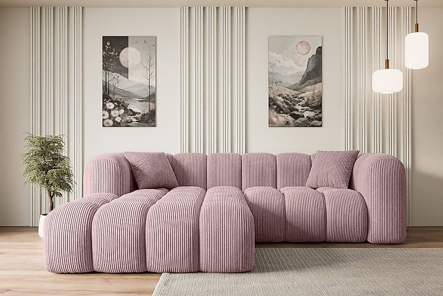 ALTDECOR Ecksofa OLEA-L1, Sofa Praktische Bequeme Funktionsecke Couch L-For günstig online kaufen