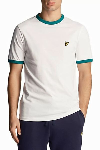 Lyle & Scott T-Shirt Herren, 100% Baumwolle, Mit Kontrastdetails günstig online kaufen