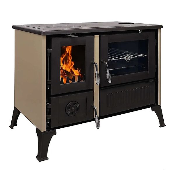 365 Küchenofen Cook Smart Beige Emailliert 8 kW günstig online kaufen