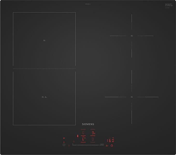 SIEMENS Induktions-Kochfeld "ED61AHSC1E" Moderne matte Optik: 5x weniger si günstig online kaufen