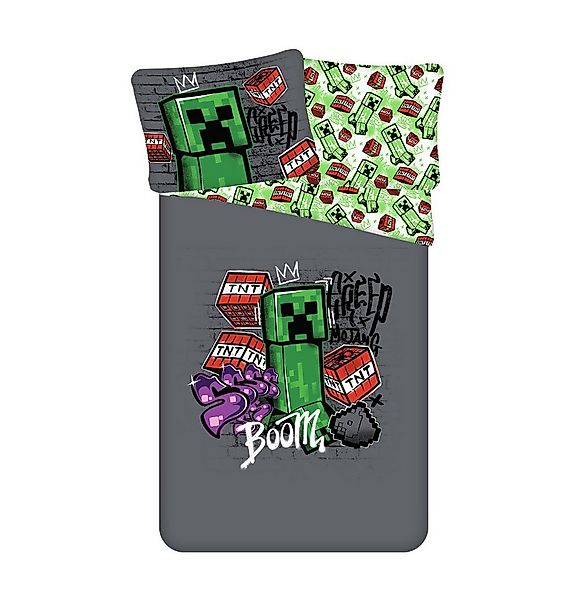 Tinisu Bettwäsche Minecraft Creeper Bettwäsche - weiche Baumwolle 140x200 c günstig online kaufen