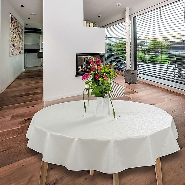 laro Tischdecke Wachstuch-Tischdecken Abwaschbar Relief geprägt günstig online kaufen