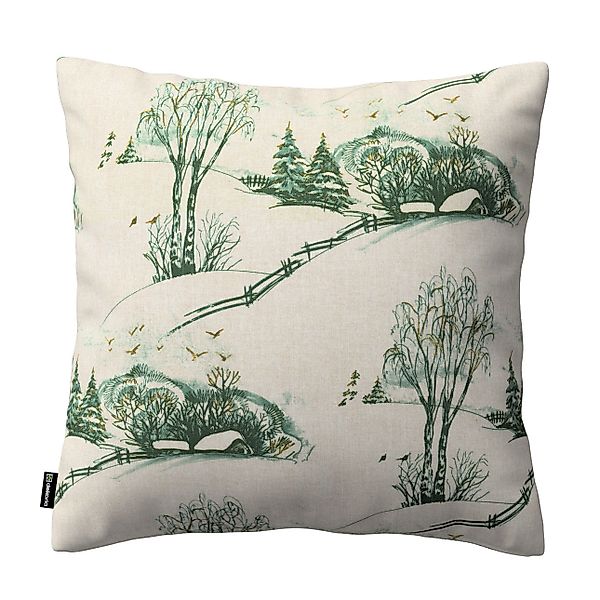 Kissenhülle Mia, beige-grün, 43 x 43 cm, Avinon (629-44) günstig online kaufen