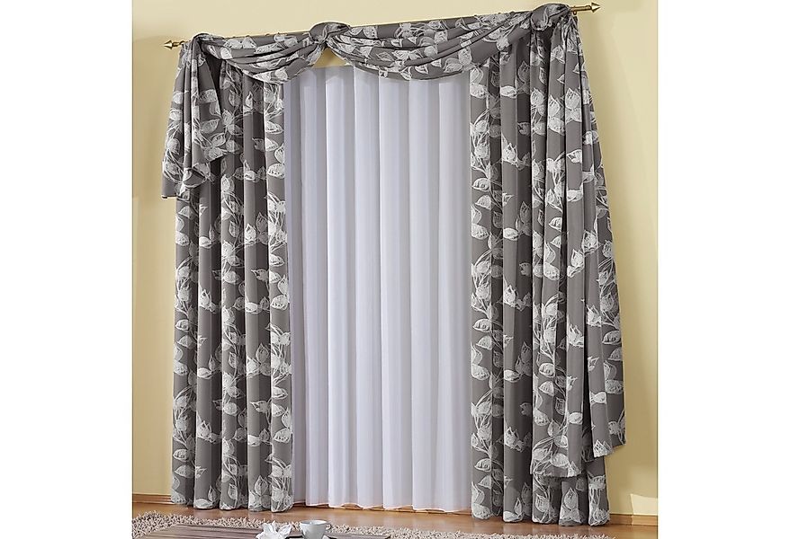 Wirth Vorhang "Angie" Kräuselband 1 Stk. tlg. günstig online kaufen