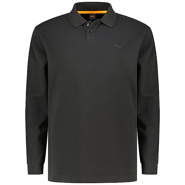 BOSS ORANGE Poloshirt Petempestolong mit Knopfleiste günstig online kaufen