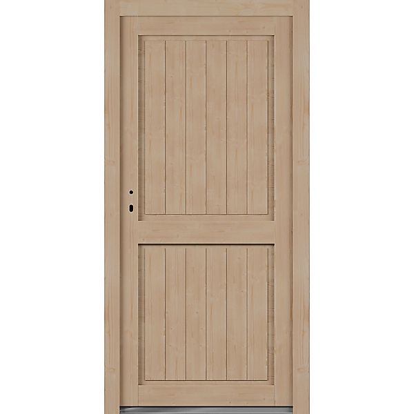Roro Nebeneingangstür OHE 1003 Fichte 88 cm x 198 cm DIN L günstig online kaufen