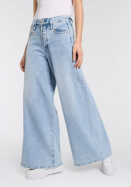Herrlicher 5-Pocket-Jeans Shyra Palazzo Denim mit besonders weitem Bein günstig online kaufen