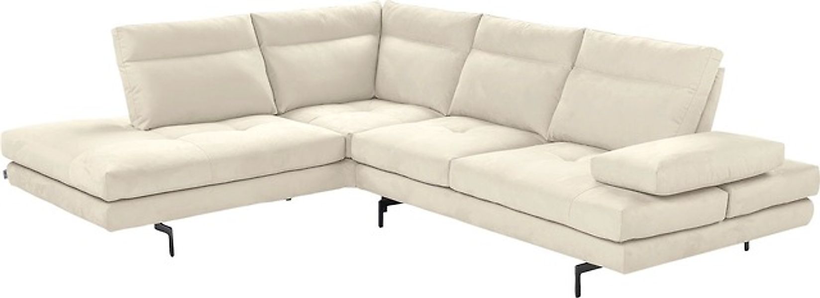 CALIA ITALIA Ecksofa »Toby Wing, L-Form, Designsofa mit sensationellem Sitz günstig online kaufen