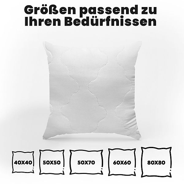 Eve Textile GmbH Kopfkissen Diamond-Plus Steppkissen günstig online kaufen