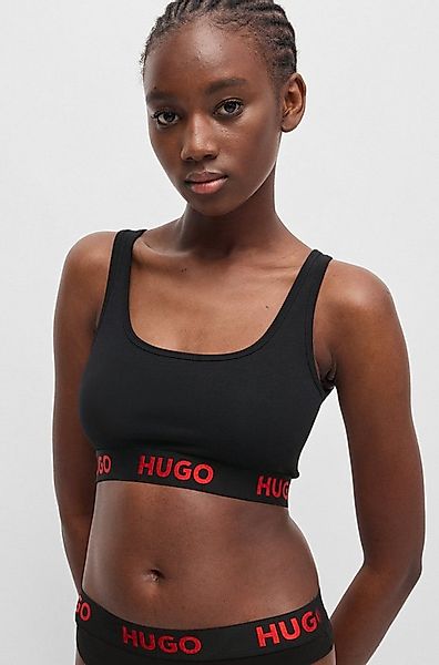 HUGO Bralette-BH BRALETTE SPORTY LOGO mit elastischem Bund günstig online kaufen
