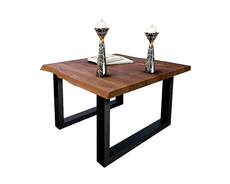 Liadomo Couchtisch Boston, Akazie Massivholz, Platte mit natürlicher Baumka günstig online kaufen