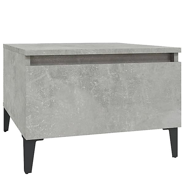 vidaXL Beistelltisch Beistelltisch Betongrau 50x46x35 cm günstig online kaufen