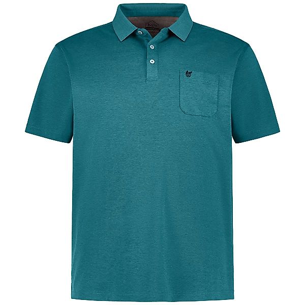 Hajo Poloshirt "Soft Knit", hautsympathisch Farbe blau/grün Größe: 6XL günstig online kaufen