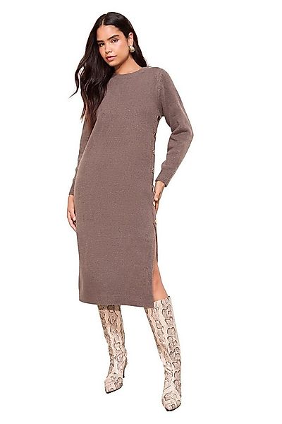 Friends Like These Strickkleid Friends Like These Maxi-Strickkleid mit Knöp günstig online kaufen
