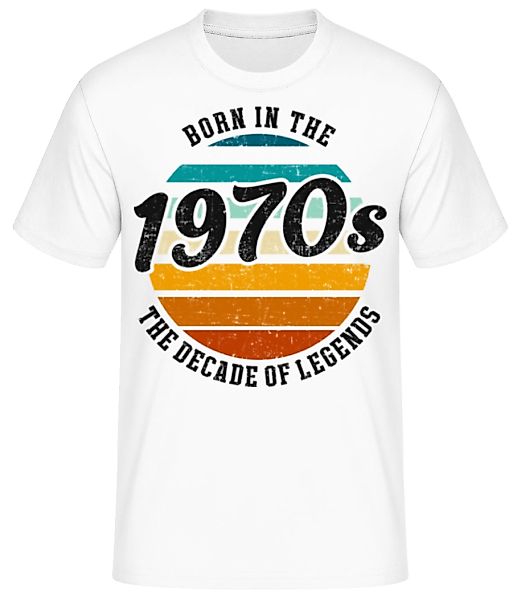 1970 The Decade Of Legends · Männer Basic T-Shirt günstig online kaufen