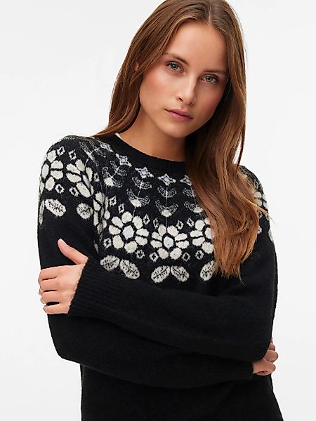 Vero Moda "VMSIMONE LS NORDIC PULLOVER GA REP BOO" günstig online kaufen