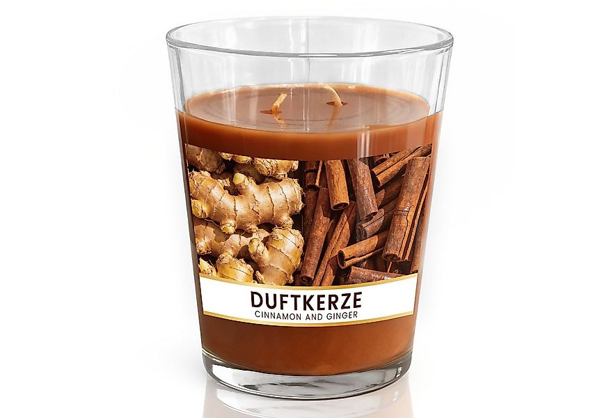Bundviel Duftkerze Duftkerze im Glas Cinnamon & Ginger Burning 50 hours 6er günstig online kaufen