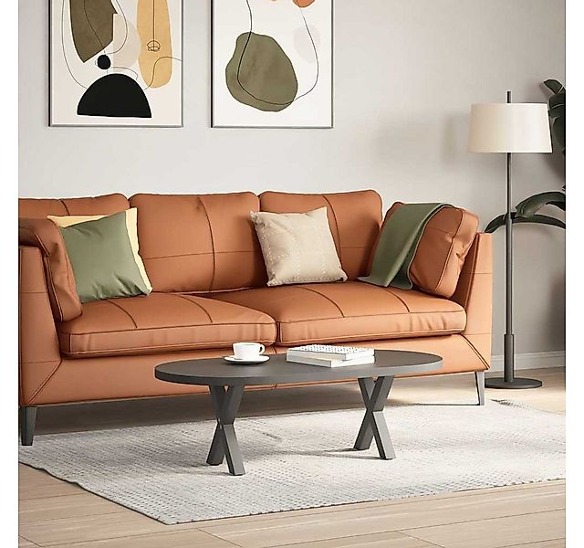 vidaXL Tischbein Couchtischbeine X-Form 2 Stk. Anthrazit 30x(30-31) cm Stah günstig online kaufen