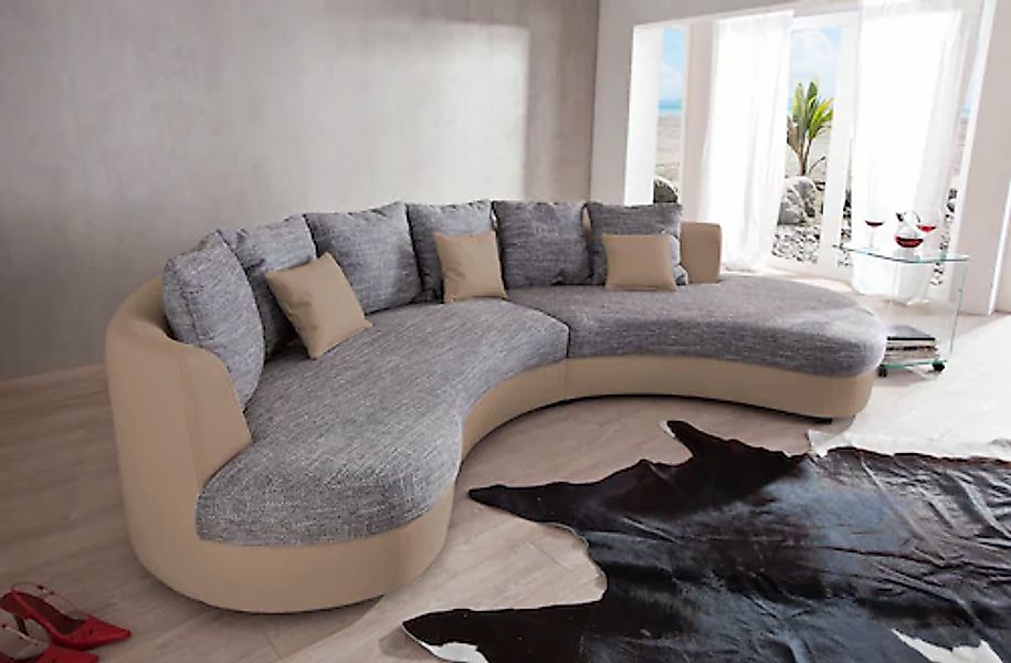 INOSIGN Ecksofa »Limoncello organische Formensprache, OTTOs Choice, L-Form« günstig online kaufen