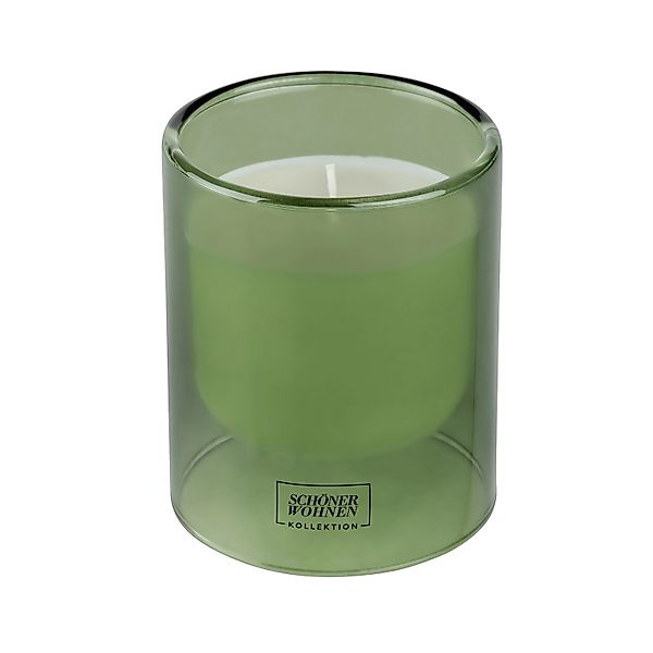 SCHÖNER WOHNEN Kollektion Duftkerze   ¦ grün ¦ Glas,Wachs ¦ Maße (cm): H: 1 günstig online kaufen