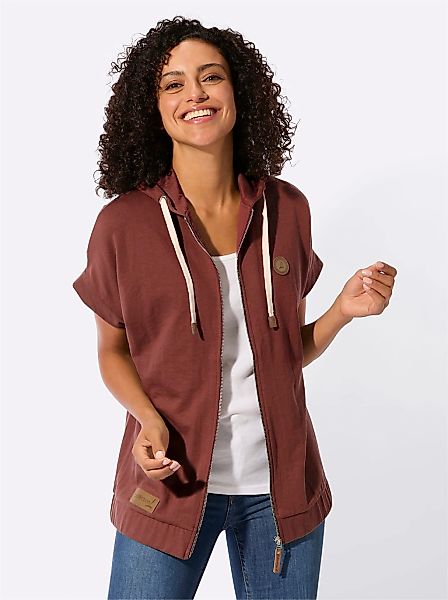 Casual Looks Shirtjacke "Sweatjacke" 1 tlg. günstig online kaufen