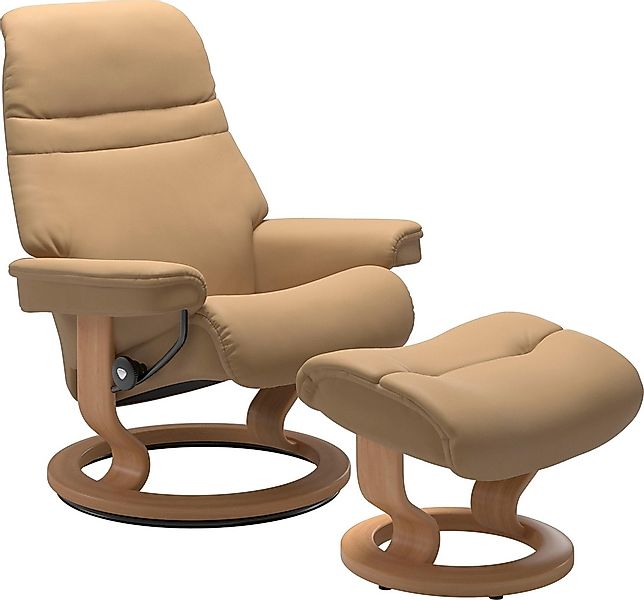 Stressless Relaxsessel "Sunrise" Relaxsessel mit Hocker, mit Classic Base, günstig online kaufen