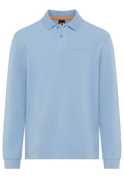 BOSS ORANGE Poloshirt Petempestolong mit Knopfleiste günstig online kaufen