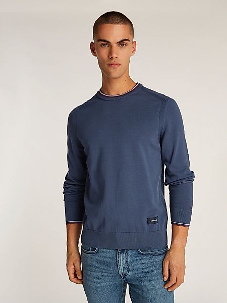 Tommy Hilfiger Rundhalspullover RWB COTTON CREW günstig online kaufen