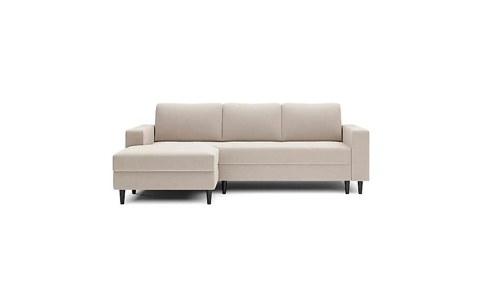 Ecksofa mit Schlaffunktion Nalika  ¦ blau ¦ Maße (cm): B: 230 H: 77 Polster günstig online kaufen