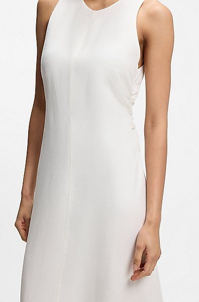 BOSS ORANGE Sommerkleid Delinna Premium Damenmode aus softem Leinen-Mix günstig online kaufen