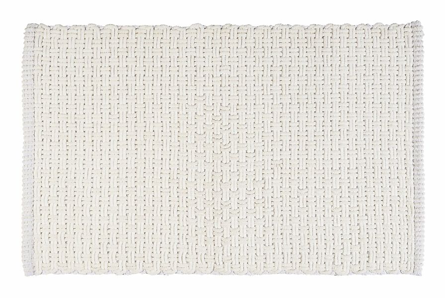 WENKO Badematte "Ecoli" Höhe 15 mm rutschhemmend beschichtet mit Flechtstru günstig online kaufen