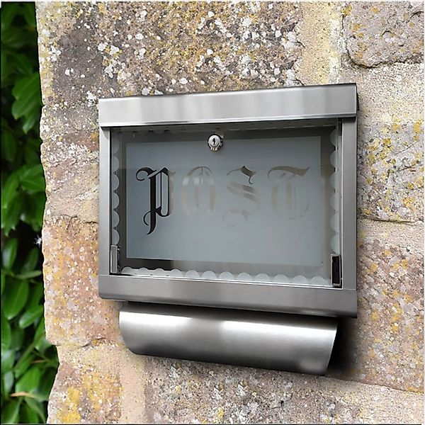 KEINerlei® Briefkasten Briefkasten Design Stahl Wandbriefkasten günstig online kaufen