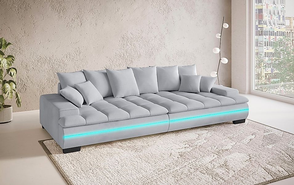 Mr. Couch Big-Sofa "Haiti II RGB-LED", RGB-LED Beleuchtung, mit Handwerklic günstig online kaufen