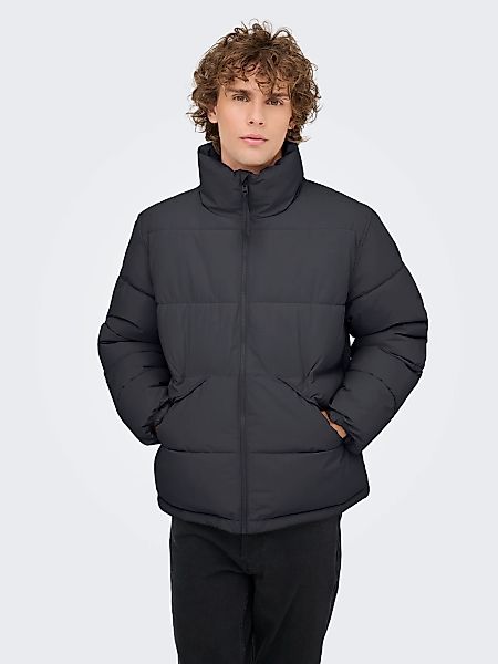 ONLY & SONS Steppjacke "ONSPACK LIFE PUFFER JACKET OTW" ohne Kapuze günstig online kaufen