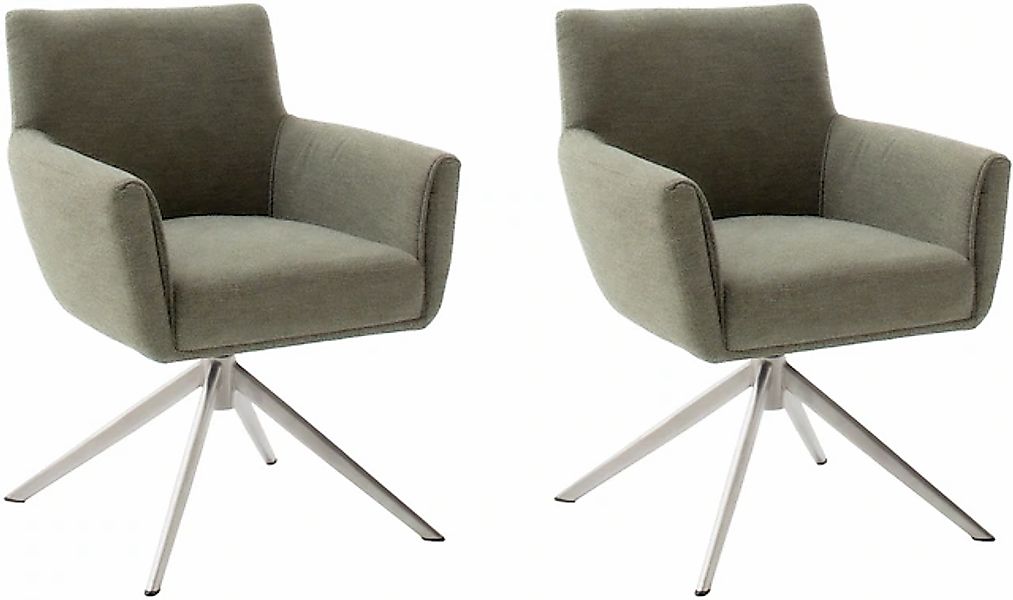 MCA furniture 4-Fußstuhl »WILSON Esszimmerstuhl, Armlehnstuhl, Polsterstuhl günstig online kaufen