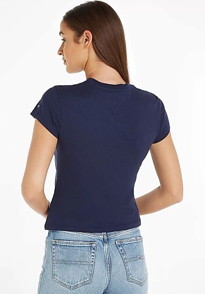 Tommy Jeans T-Shirt "TJW BBY ESSENTIAL LOGO 1 SS", mit Tommy Jeans Labeldru günstig online kaufen