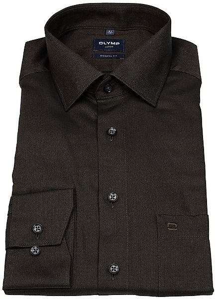 OLYMP Businesshemd Modern Fit leicht tailliert bügelfrei Kentkragen günstig online kaufen