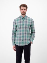 LERROS Langarmhemd mit Karo Muster günstig online kaufen