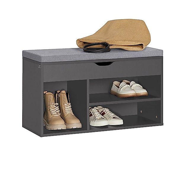 SoBuy Schuhbank FSR45, Schuhbank mit Sitzfläche Garderobenbank Flur, Eingan günstig online kaufen