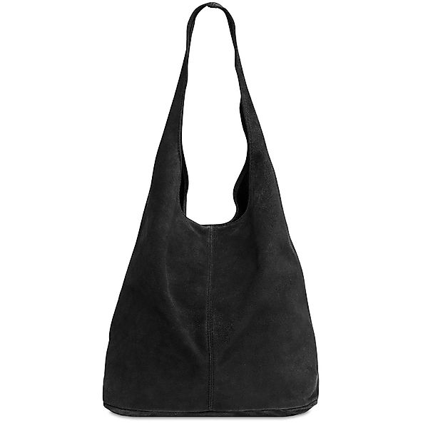 Caspar Schultertasche große Damen Wildleder Tasche günstig online kaufen
