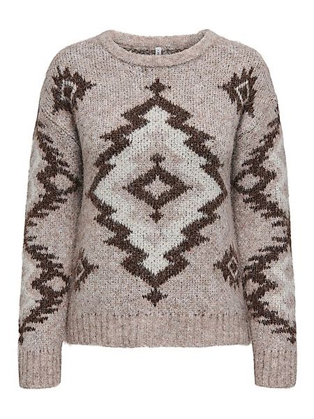 ONLY Strickpullover ONLAZU LS JQ O-NECK CC KNT günstig online kaufen