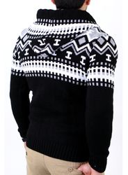 Reslad Strickpullover Reslad Herren Grobstrick Norweger günstig online kaufen