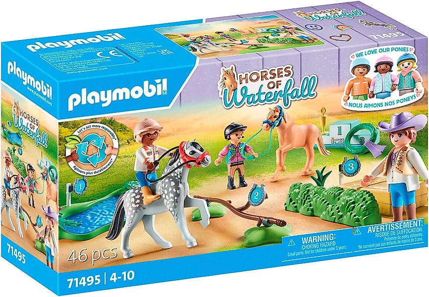 Playmobil® Ponyturnier (71495), Horses of Waterfall günstig online kaufen