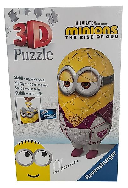 Ravensburger 3D-Puzzle Ravensburger Minions Kevin 3D-Puzzle günstig online kaufen