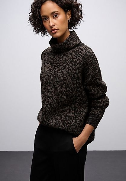 STREET ONE Strickpullover mit Muster günstig online kaufen