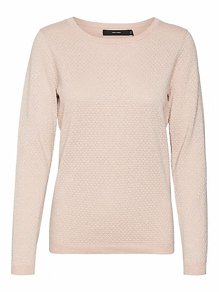 Vero Moda Rundhalspullover VMCARE SHINE LS günstig online kaufen