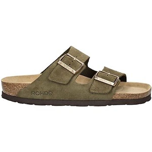 Rohde Hausschuh "Rohde Pantoletten Veloursleder" günstig online kaufen