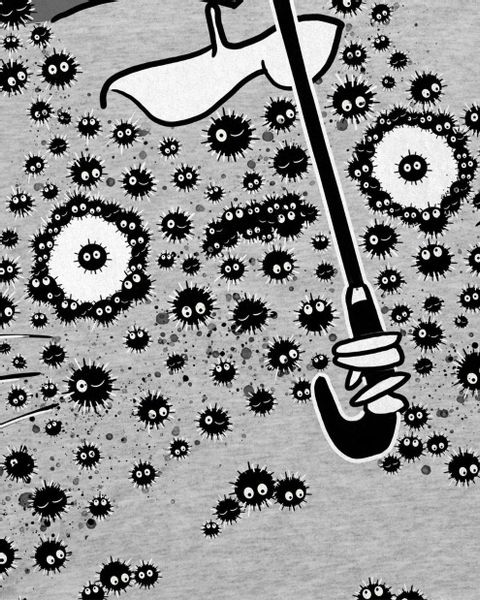 style3 T-Shirt Totoro Russmännchen neko ghibli günstig online kaufen