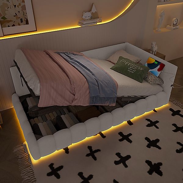 OKWISH Schlafsofa Tagesbett Polsterbett, 90x200 mit günstig online kaufen